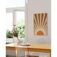 thumbnail image 5 of HAUS AND HUES Mid Century Modern Wall Art Sun Art Print - Bohemian Wall Art Mid Century Modern Wall Decor | Sun Poster Sun Picture and Sun Wall Art Bohemian Posters Bursting Sun Rays (Unframed 24x36), 5 of 5