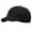 (Black) Short brim solid color baseball cap, variant on Short Brimmed American Retro Solid Colored Hat, Men's Trendy Couple, Soft Top, Comfortable And Skin Friendly, All Season Baseball Hat, Duckbill Hat, Woman