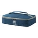 thumbnail image 4 of Bolsa térmica portátil con doble cremallera para el almuerzo, ideal para mujeres y hombres. Azul M, 4 of 5