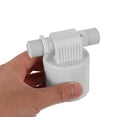 thumbnail image 3 of Miangastore Valve de Réservoir de Lavage de Voiture Valve de Réservoir Blanc Nylon Flotteur Rond 1Pcs 3.5x3.3x2.2in, 3 of 8