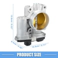 thumbnail image 3 of Conjunto de cuerpo de aceleración electrónico Unique Bargains 1PC No.12631186 para motor de Chevrolet Malibu 2008-2012, 3 of 7