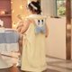 thumbnail image 1 of Lindo pijamas de lana Coral largo y grueso parejas bata de perro jengibre ropa de dormir azul ropa de invierno para el hogar mono de felpa suave, 1 of 5