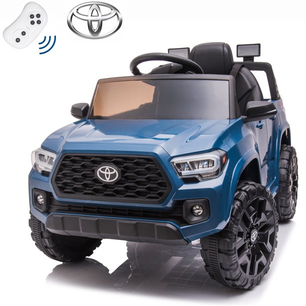 Ride on Truck Cars for Boys & Girls, 12V Toyota Kids Ride on Toy