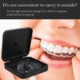 thumbnail image 3 of Retainer Case, ARGOMAX Aligner Case, Braces Box, 2 Piece Orthodontic Box (Black)., 3 of 7