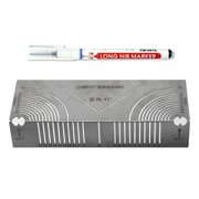 Angles & Arcs Marking Tool Parallel Line Drawing Tool Pipe Bend Marking Tool for Construction Metalworking Engineering