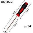 thumbnail image 1 of Lefu H1.5/6mm Hex Screwdriver Magnetic Screw Bit Non-slip shank Repair Hand Tools, 1 of 9
