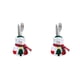 thumbnail image 1 of Monstrate 1/3/6 Uds. Adornos navideños muñeco de nieve cocina vajilla titular bolsa fiesta regalo ornamento adornos navideños para la del No.01 2piezas, 1 of 6
