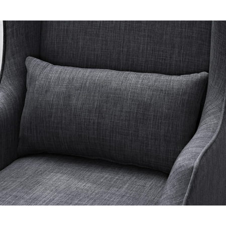 Simpli Home - Ashbury Club Chair - Slate Gray