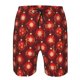 thumbnail image 3 of Balery Christmas Red Balls Traje de Baño Estilo Hawaiano para Hombre, Shorts de Secado Rápido con Bolsillos-Medium, 3 of 6