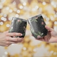 thumbnail image 2 of 12oz Stemless Wine Tumblers Pioneer Flower Vacuum Insulated Stainless Steel Travel Tumbler Cups Mug with Lid and Straw for Champaign,Cocktail,Beer with Cleaning Brush, 2 of 5