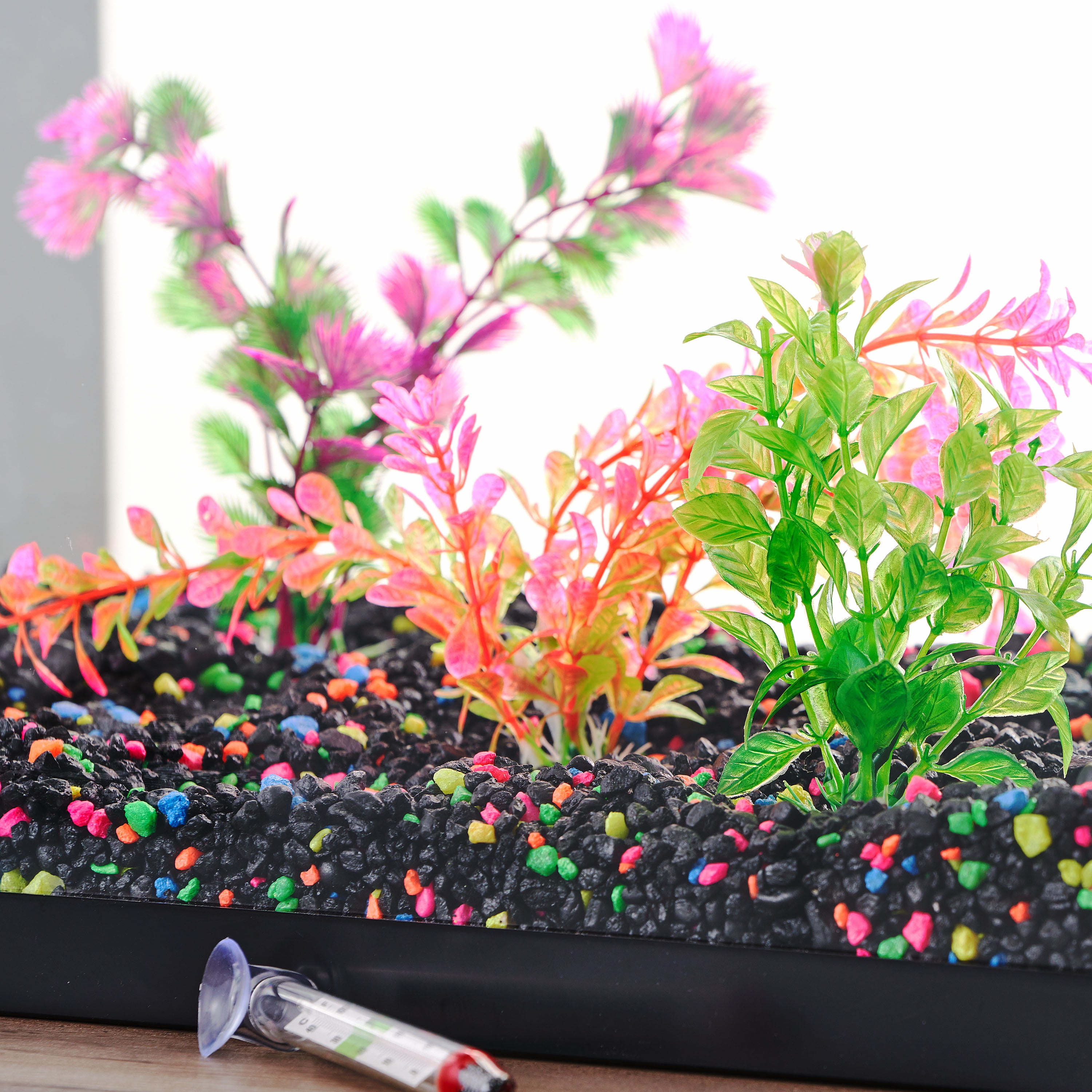 (3 pack) Aqua Culture Aquarium Plants, 3 Count Multicolor