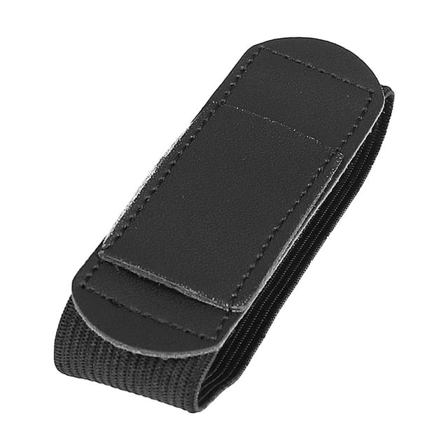 Milaget Hand Strap Utensil Holder Universal Cuff Useful Comfortable Adaptive Utensils Eating Assistance Cuff for Weak Grip Elderly PU Leather
