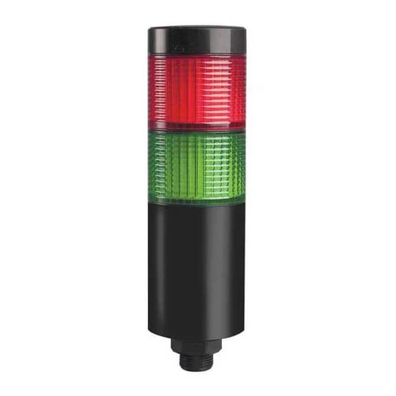 Dayton Tower Light,56mm,Steady,Flash,Red,Gr 26ZT34