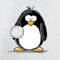 thumbnail image 3 of CafePress - Volleyball Penguin Long Sleeve T Shirt - Unisex Cotton Long Sleeve T-Shirt, 3 of 4