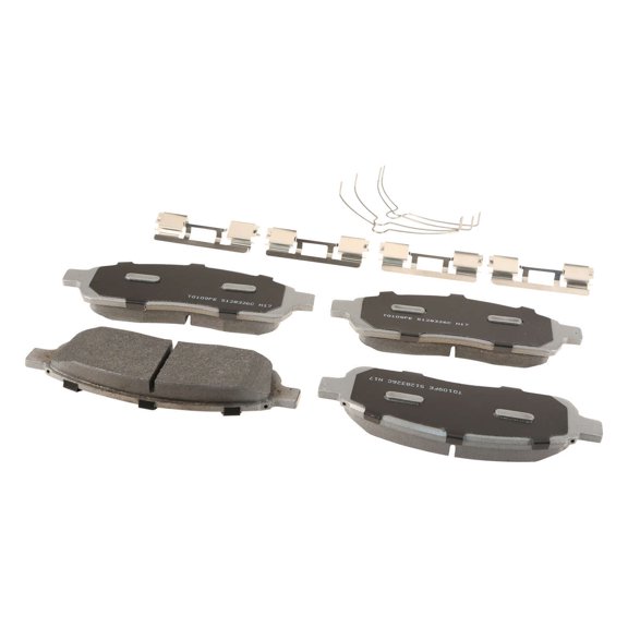 Wagner ThermoQuiet MX1083 Semi-Metallic Disc Brake Pad Set Fits select: 2004-2009 FORD F150, 2006-2008 LINCOLN MARK LT