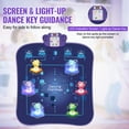 thumbnail image 3 of KFFKFF Dance Pad, 6-Key Dancing Mixer Mat, Wireless Bluetooth Electronic Step Mat with LED Illumination, 5 Interactive Modes, Volume Control, Preloaded Tunes, Ideal Gift for Kids Aged 3 and Up, 3 of 9