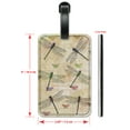 thumbnail image 2 of Dragonflies & Butterflies - Luggage ID Tags / Suitcase Identification Cards - Set of 2, 2 of 5