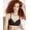 Black Embellished, variant on Hanes Smooth Comfort Women's Wireless Convertible T-Shirt Bra Seamless MHG199