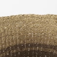 thumbnail image 4 of Mercana Vance Light Brown Palm Leaf And Seagrass Round Basket W/ Handles, 4 of 5