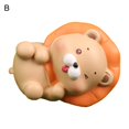 thumbnail image 1 of Lion Sculpture Exquisite Workmanship Delicate Eco-friendly Miniature Fairy Garden Figure Cartoon Lion Statue for Home, 1 of 10