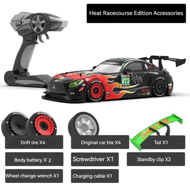 Coche de carreras a Control remoto para niño y adulto, juguete de alta velocidad, escala 1:16, 2,4G, 4x4, 50 km/h, regalo Fivean unisex