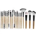 thumbnail image 1 of cepillos superiores profesionales de los cosméticos de la fibra del sistema de cepillo del maquillaje 18pcs, 1 of 8