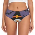 thumbnail image 1 of Balery Halloween Gnomes Ropa Interior de Algodón para Mujer con Dibujo – Braguitas Cómodas y Elásticas, Estilo Clásico-X-Small, 1 of 6
