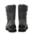 thumbnail image 3 of YOURDIARY Womens Waterproof Winter Snow Boots Warm Faux Fur Lined Outdoor Mid-Calf Booties Hook & Loop, 3 of 10