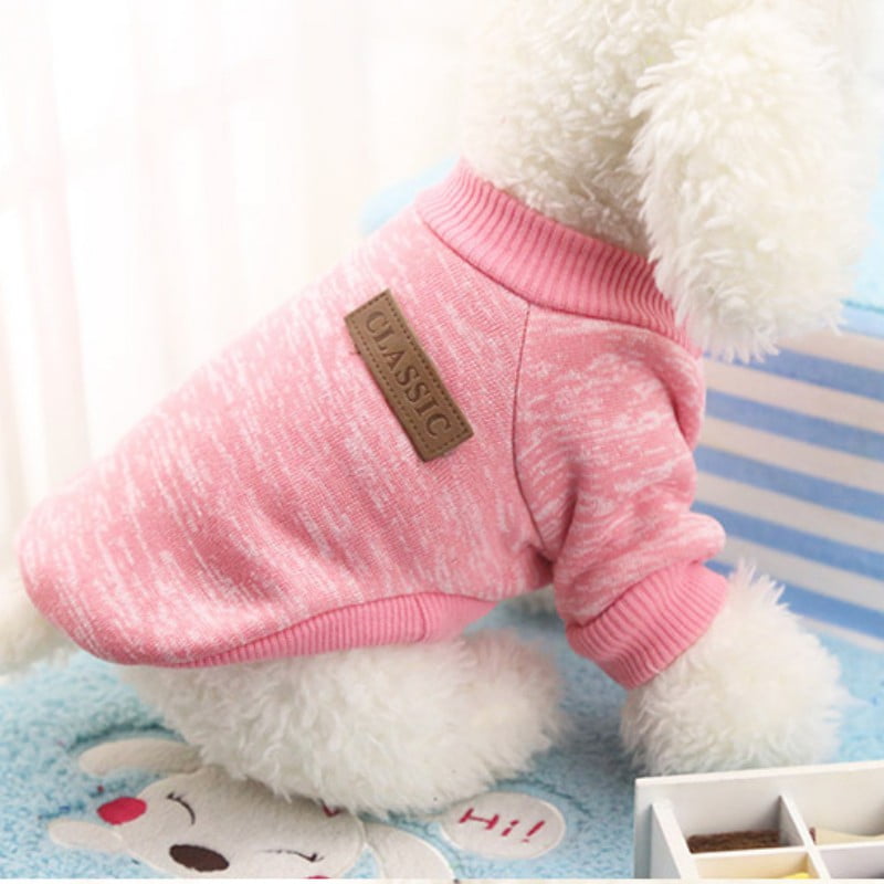 BurBurly Pet Classic Jumpsuit New Pet Four-Legged Pajamas Warm Coat Autumn and Winter Keep Warm Cat Dog Outdoor Pullover for Small Dogs Puppy Schnauzer Teddy Poodle Chihuahua