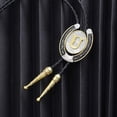 thumbnail image 6 of Bolo Tie for Men- Golden Initial Letter ABCDMJR to Z Western Cowboy Bolo Tie for Women, 6 of 12