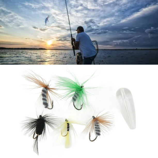 Fly Fishing Bait Kit, Fly Fishing Lure Fluffy Fluff Big Temptation