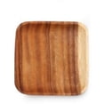 thumbnail image 1 of Mosiee Wood Serving Tray Tea Plate Fruit Vegetable Platter Bread Dessert Cake Pan Japanese Style Food Oval Plate Kitchen Table Decor, 1 of 9