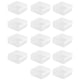 thumbnail image 2 of Paquete de 40 Cajas de Almacenamiento de Cuentas de PláStico Transparente con Tapa con Bisagras para ArtíCulos PequeñOs, Diamantes, Cuentas (2,2 X 2,2 X 0,79 Pulgadas), 2 of 5