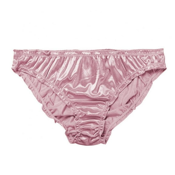 Womens Silky Sexy Satin Bikini Panties - Women Underwear