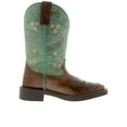 thumbnail image 2 of Smoky Mountain Western Boots Girls Wildflower Leather Brown 3023C, 2 of 4