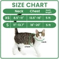 thumbnail image 3 of Cat Harness and Leash Set- Escape Proof Reflective Cat Vest Harness for Walking Training Travel Hiking Outdoor - Adjustable Soft Mesh Breathable Pet Harness Comfort fit Cats, 3 of 7
