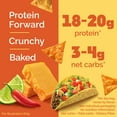 thumbnail image 4 of Quest Tortilla Style Protein Chips, Variety Mix; Chili Lime, Nacho Cheese, Loaded Taco, 12 Count, 4 of 10