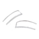 thumbnail image 1 of 925 Simple Bar Silver Earrings Sterling Silver Ear Crawler Studs Cuff ( Gold), 1 of 4