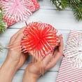 thumbnail image 5 of sxvblly 6 PCS Large Pull Bows 6 Inch Five-Striped Red Bows for Gift Wrapping Wedding Basket Decorated Birthday Party Christmas Gift Boxes Flower Decorations, 5 of 5