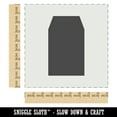 thumbnail image 2 of Gift Tag Shape Solid DIY Cookie Wall Craft Stencil - 9.0 Inch, 2 of 5