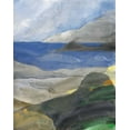 thumbnail image 2 of Hristova, Albena 26x32 White Modern Wood Framed Museum Art Print Titled - Above the Bay II, 2 of 4