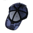 thumbnail image 3 of SGFCWSX Men Classic Baseball Cap,Breathable Mesh Curved - Bill Adjustable Camouflage Baseball Cap Blue Free Size, 3 of 5