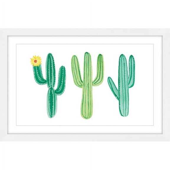 Marmont Hill "Cacti" by Molly Rosner Framed Painting Print