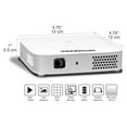 thumbnail image 3 of Artograph Flare 500 4K Art Projector with Remote, White, 3 of 9