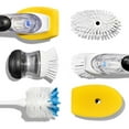 OXO SoftWorks 6Piece Soap Dispensing Cleaning Tools Set with Dish