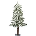 thumbnail image 1 of Vickerman A807430 Vickerman 3' x 21" Flocked Alpine Tree 142T - A807430, 1 of 3