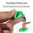 thumbnail image 2 of Sougayilang 1pc Soft 5CM 7.6g Soft Frog Fishing Lures Double Hooks Ray Frog Artificial Lure Soft Bait, 2 of 9