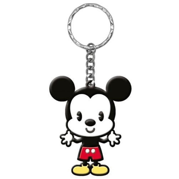 Cuties Soft Touch PVC Key Ring: Mickey
