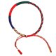 thumbnail image 1 of 1 pulsera de hilo rojo creativa hecha a mano de cuatro colores para mujer (colorida), 1 of 5