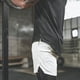 thumbnail image 2 of Pantalones cortos de fitness 2 en 1 para hombre Hombres 2-en-1 Entrenamiento Pantalones cortos para Tomshoo Pantalones cortos de fitness 2 en 1 para hombre, 2 of 6